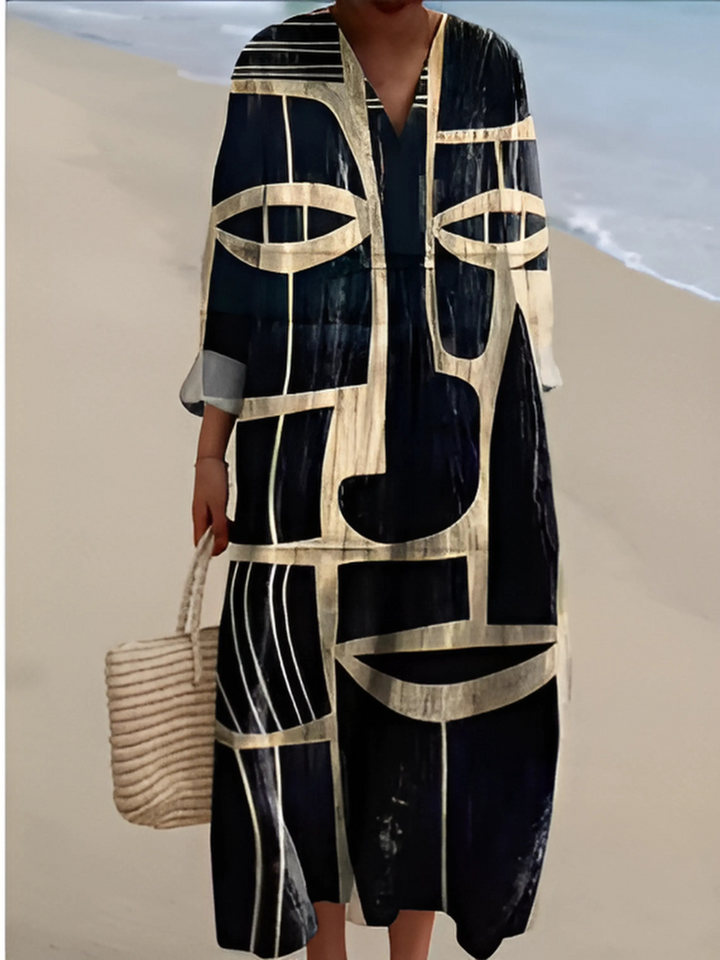 Luna | Prism Print Dress